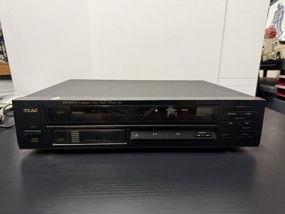 TEAC PD-800M  CD Multi Player  6 Disc 3 Beam Laserdiode+Magazine Tested W/Video