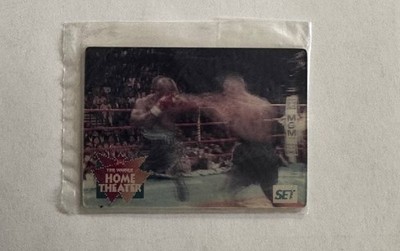 Mike Tyson vs. Evander Holyfield Time Warner Lenticular Boxing Card - RARE PPV