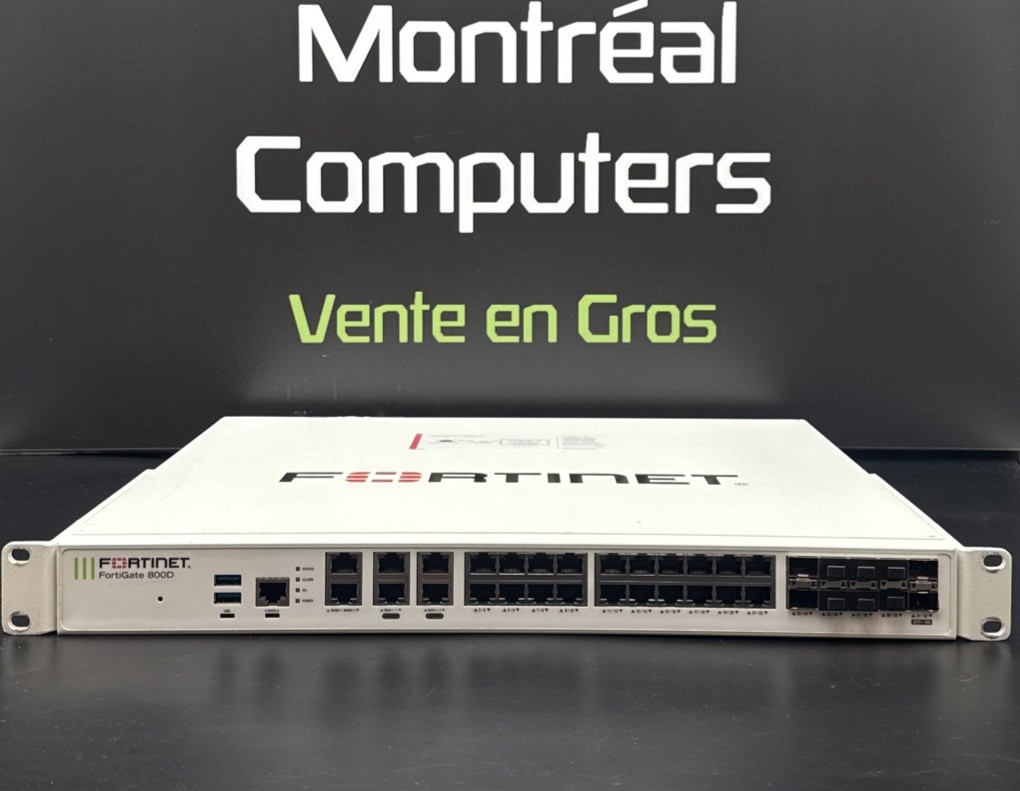 Fortinet FG-800D FortiGate 800D Gigabit Firewall Appliance /w 2x PSU