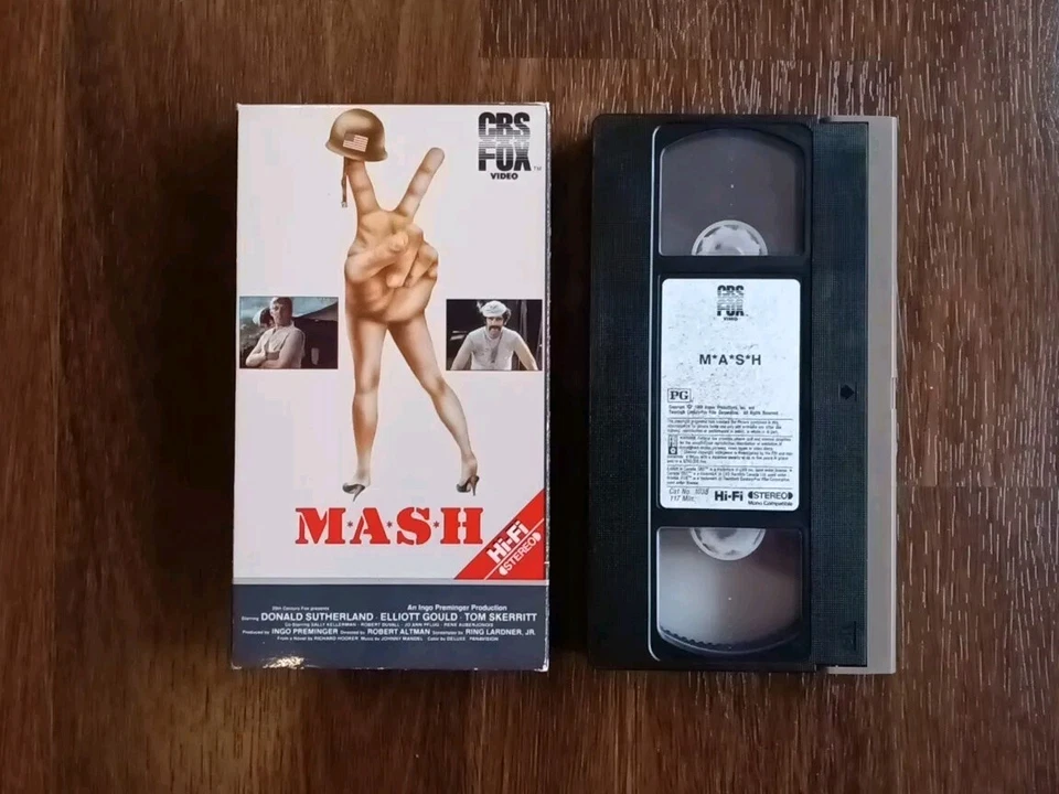 M*A*S*H [MASH] (VHS 1985) CBS FOX Video Donald Sutherland, Elliot Gould EXC COND - Image 3 of 3