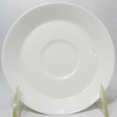 WHITE MONARCH B1468 by Minton Tea Saucer NEW NEVER USED made in England