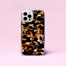 Tortoise Shell Tortoiseshell Amber Print Phone Case/Cover For iPhone