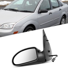 Power Driver Left Side View Mirror Unfoldable For 2000-2007 Ford Focus Lh