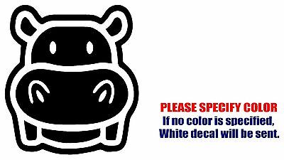 Hippo Decal Boat Vinyl Truck Hunting Window Stickers Hippo Decal Boat Vinyl Truck Hunting Window Stickers