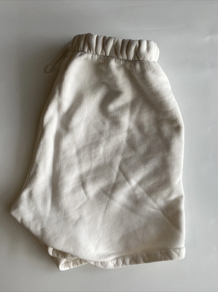 Pantalones Cortos Mad Happy Para Hombre Blanco Off Bolsillos Cintura Elástica Talla M Foto 4 de 4