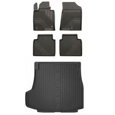 Frogum No.77 Satz Gummifußmatten und Kofferraummatten für Kia Optima IV 2015-202