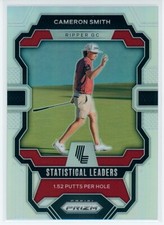 2024 Panini Prizm LIV Golf Cameron Smith Stat Leaders Rookie Silver Prizm #93