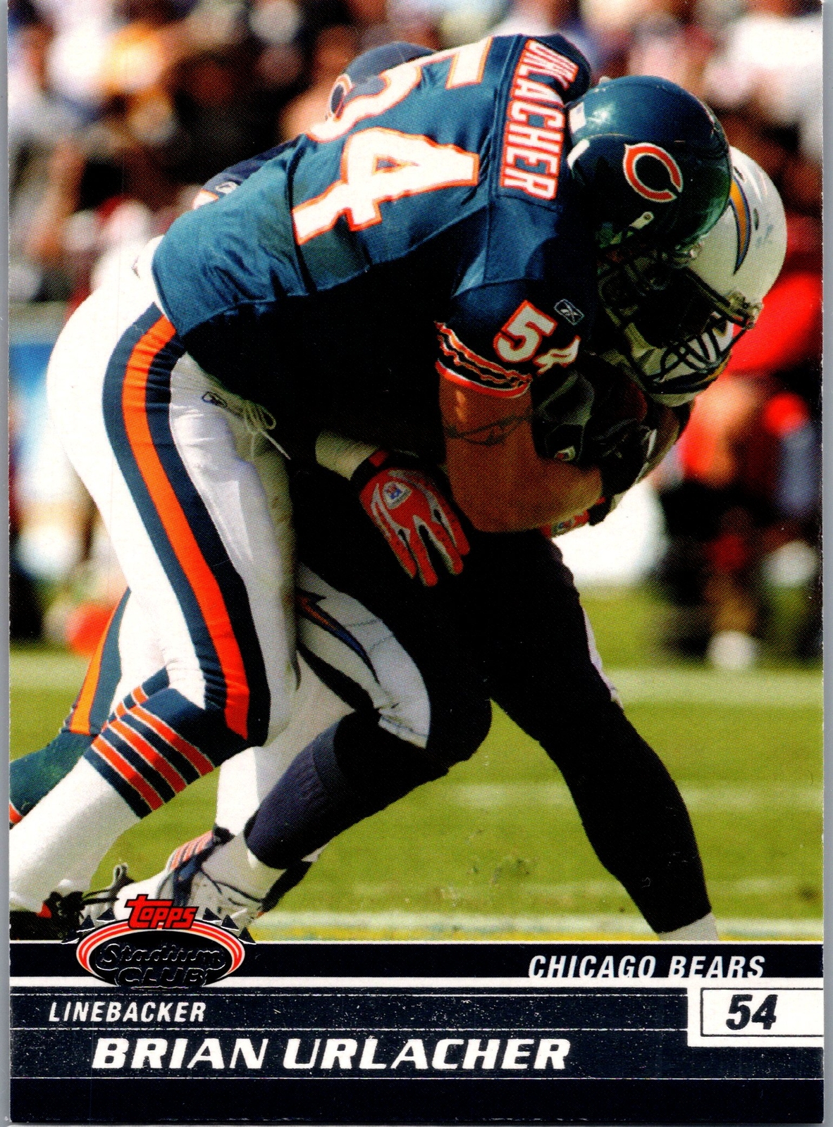 2008 Brian Urlacher #78 Chicago Bears First Day Issue MFBC#38