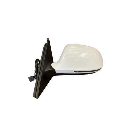 2013-2016 Audi Allroad Left Door Mirror White Ls9r W/Memory OEM