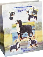 New Bernese Mountain Dog Pet Dog Gift Bags Set of 10 Large Bags By Ruth Maystead