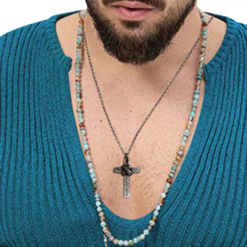 Men Long Sleeve V Neck Top Ribbed Knit T-Shirt Casual Slim Muscle Tee Blouse UK - Picture 15 of 42