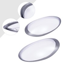 Pair Headlight Lens Cover For Porsche 991 911 Targacarrera 2013-2018 Leftright