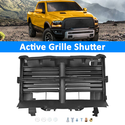 Radiator Active Grille Shutter For 2013-2018 Dodge Ram 1500 W/O Motor 68302660AA