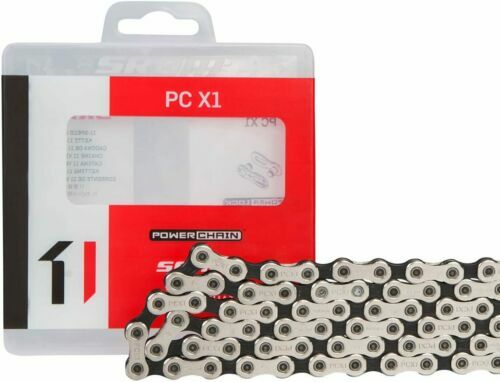 Catena Point-Racing Magic Colour MK918 Per BMX - Semiflink 1/8 - Argento