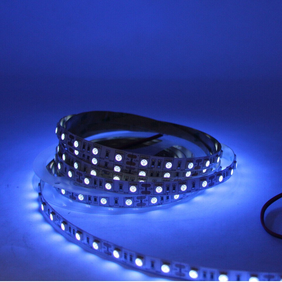 UV Ultraviolet 365NM 5050 LED Strip Light Flexible Blacklight - Foto 10