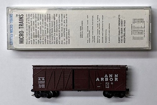 MTL Micro-Trains 28439 28100 Ann Arbor AA 73830 40 pies vagón de madera | Zustand: New