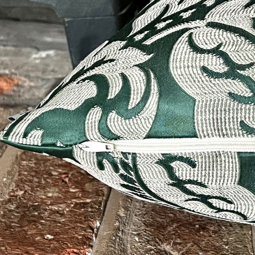1361. ANZIO EMERALD Jacquard Cushion Cover Various sizes - Picture 5 of 7