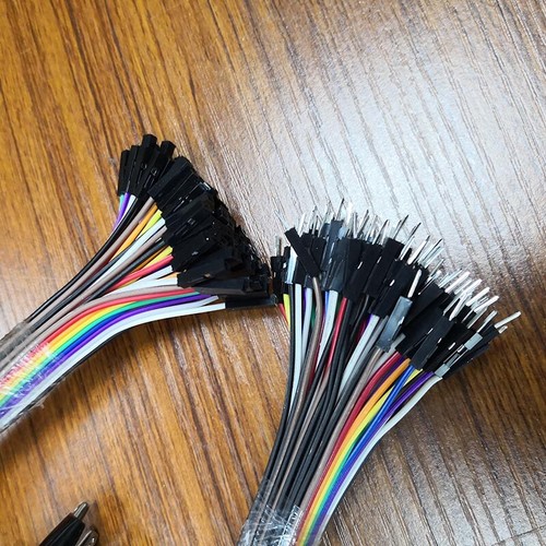 10pin Crocodile Alligator Clip to Male Female Jumper Wire Test Lead cable - Picture 9 of 12