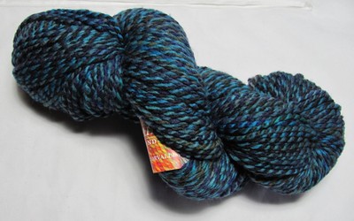 100g Mountain Colors RIVER TWIST Hand Painted Merino Wool Yarn - Lake