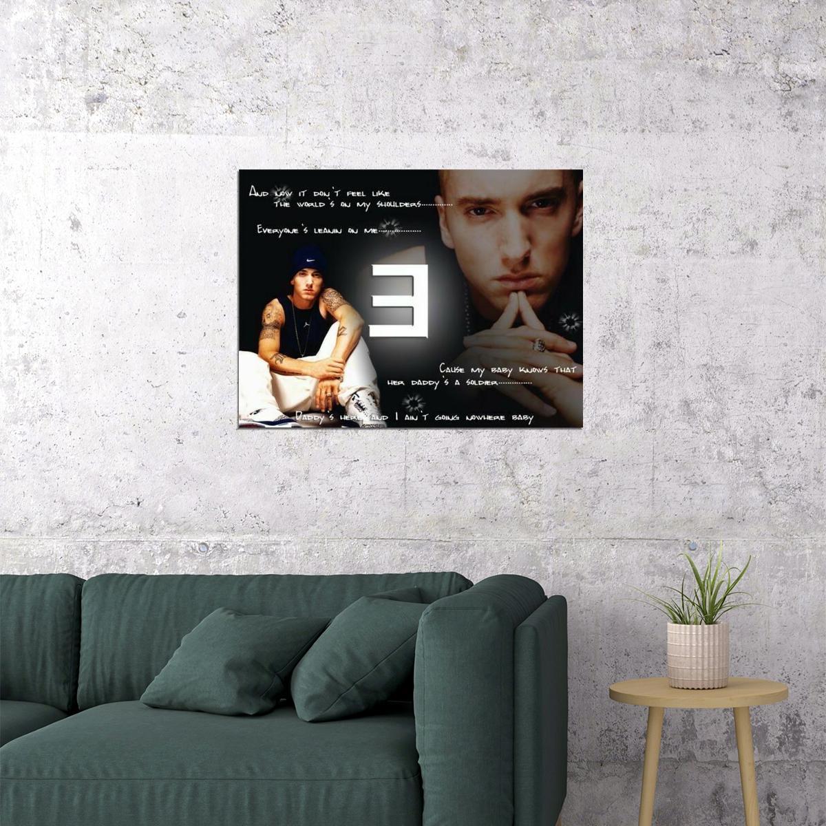 286488 Eminem Cool Pose American Rapper Songwriter Actor Star