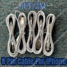 Fast Charger Cable Heavy Duty For iPhone 14 13 12 11 X XR XS Max 8 Charging Cord