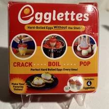 Egglettes By Idea Village Package Of 4 In Box 