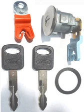 Ford Replacement Door Key Lock Cylinder Switch W/2 Ford OEM Oval Logo Keys