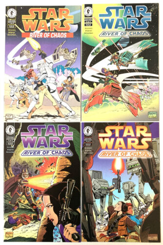 Dark Horse Star Wars River of Chaos #1-4 (1995) Never opened,Bagged and Boarded - Afbeelding 1 van 2