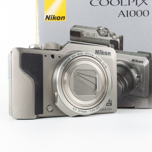 *Defective* Nikon COOLPIX A1000 16MP 4K UHD Digital Camera - Silver_ - Picture 12 of 14
