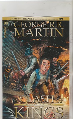 DYNAMITE COMICS GAME OF THRONES CLASH OF KINGS #8 FEBRUARY 2018 VARIANT A NM
