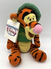 NWT Disney Store Winnie the Pooh  St. Patrick  s Day Tigger  Bean Bag Plush Toy
