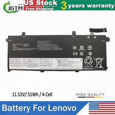 L19M3P71 L18M3P72 L18S3P72 Battery For Lenovo ThinkPad X390 X13 Yoga Gen 1 51Wh