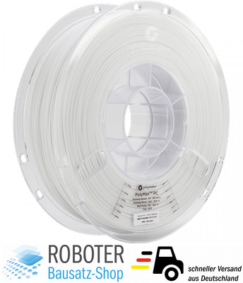 Polymaker PolyMax Tough PC Filament Weiss 1.75mm 750g