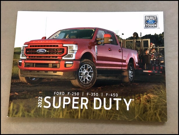 2022 Ford Super Duty Truck 52-page Sales Brochure Catalog F-250 F