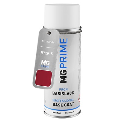 Autolack Spraydose für Honda R72P 5 Torino Red Pearl Basislack Sprühdose 400ml