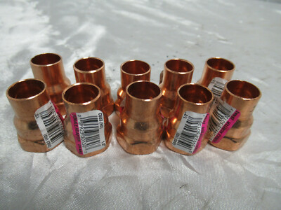 10pk NIBCO C603 1/2'' Copper Female Adapter 039923301307