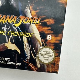 Jeu Nintendo NES - INDY indiana jones et la derni&egrave;re croisade - FAH - complet