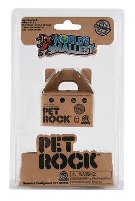 World's Smallest - Pet Rock - Miniature RETRO Toy NEW | eBay