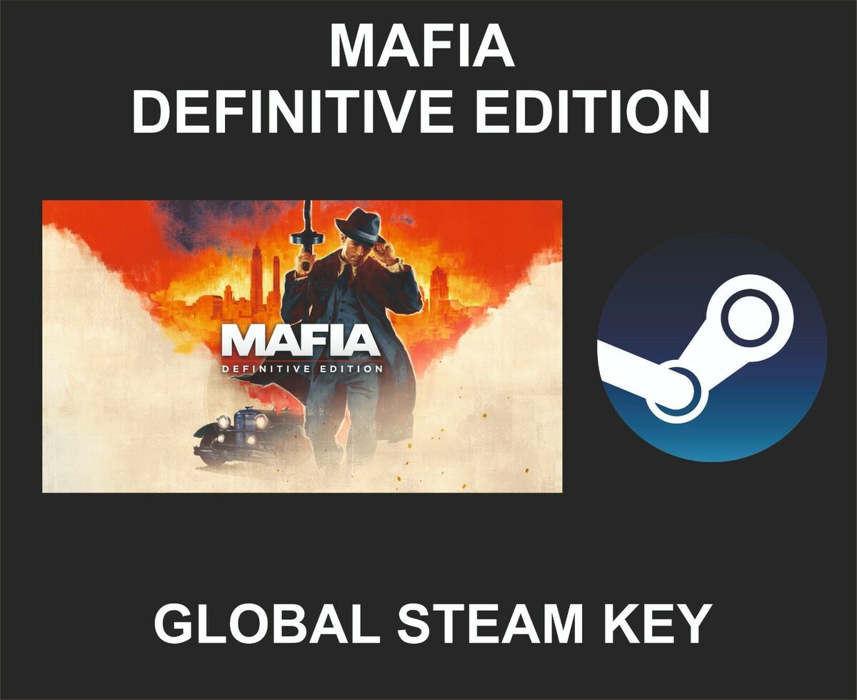 Mafia III 3 Definitive Edition for PC Game Steam Key Region Free