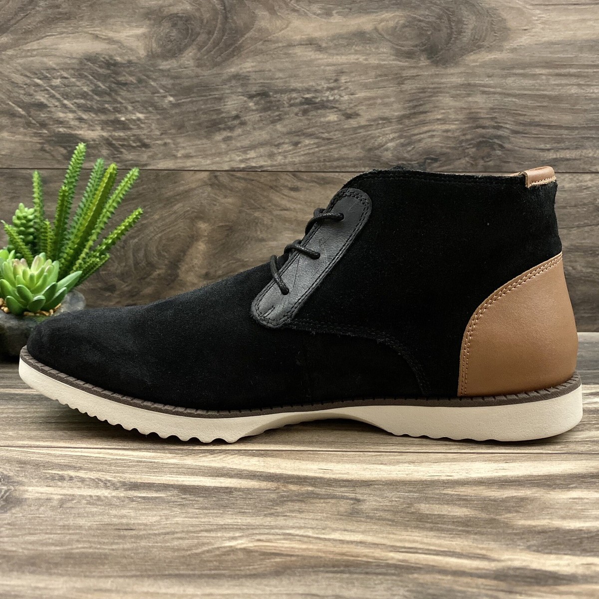 NEW Dr Scholls Scrambler Suede Ankle Chukka Boot NEW Dr Scholls Scrambler Suede Ankle Chukka Boot Black Mens  main image 3