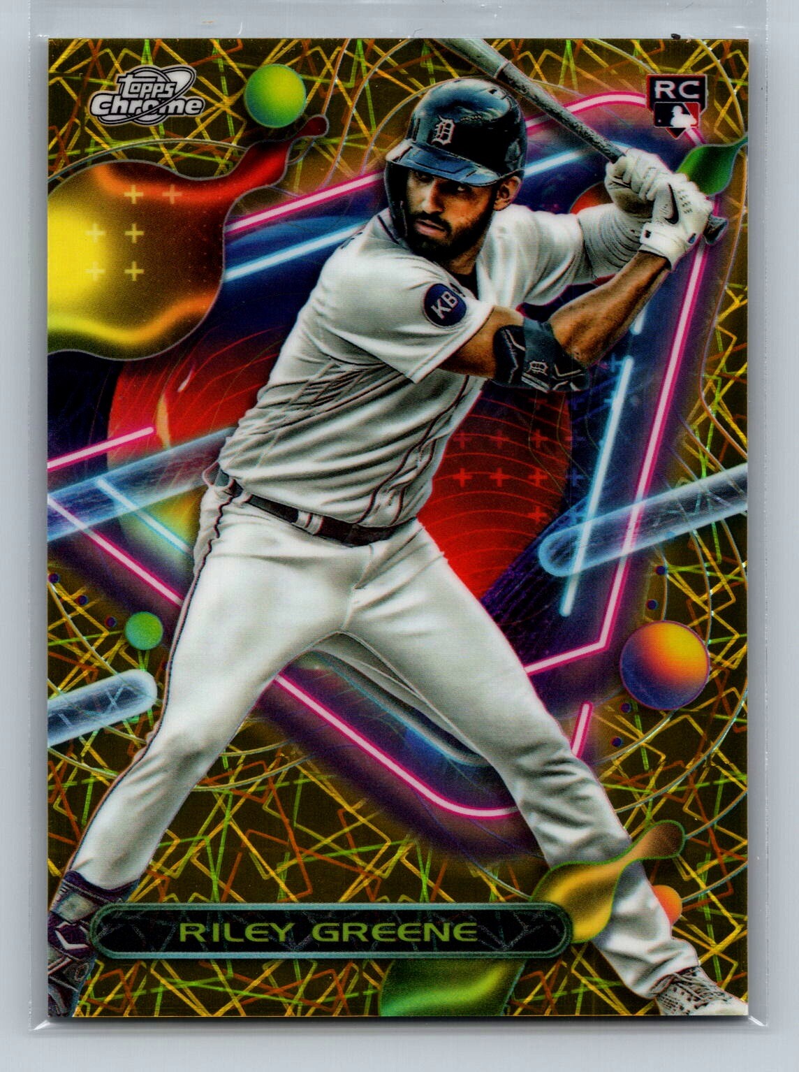 2023 Topps Cosmic Chrome Riley Greene Gold /50 RC