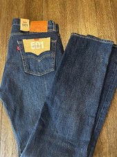Levis 501 Jeans Size 34 X 36 Dark Stonewash Mens Button Fly Levis 501 Jeans Size 34 X 36 Dark Stonewash Mens Button Fly