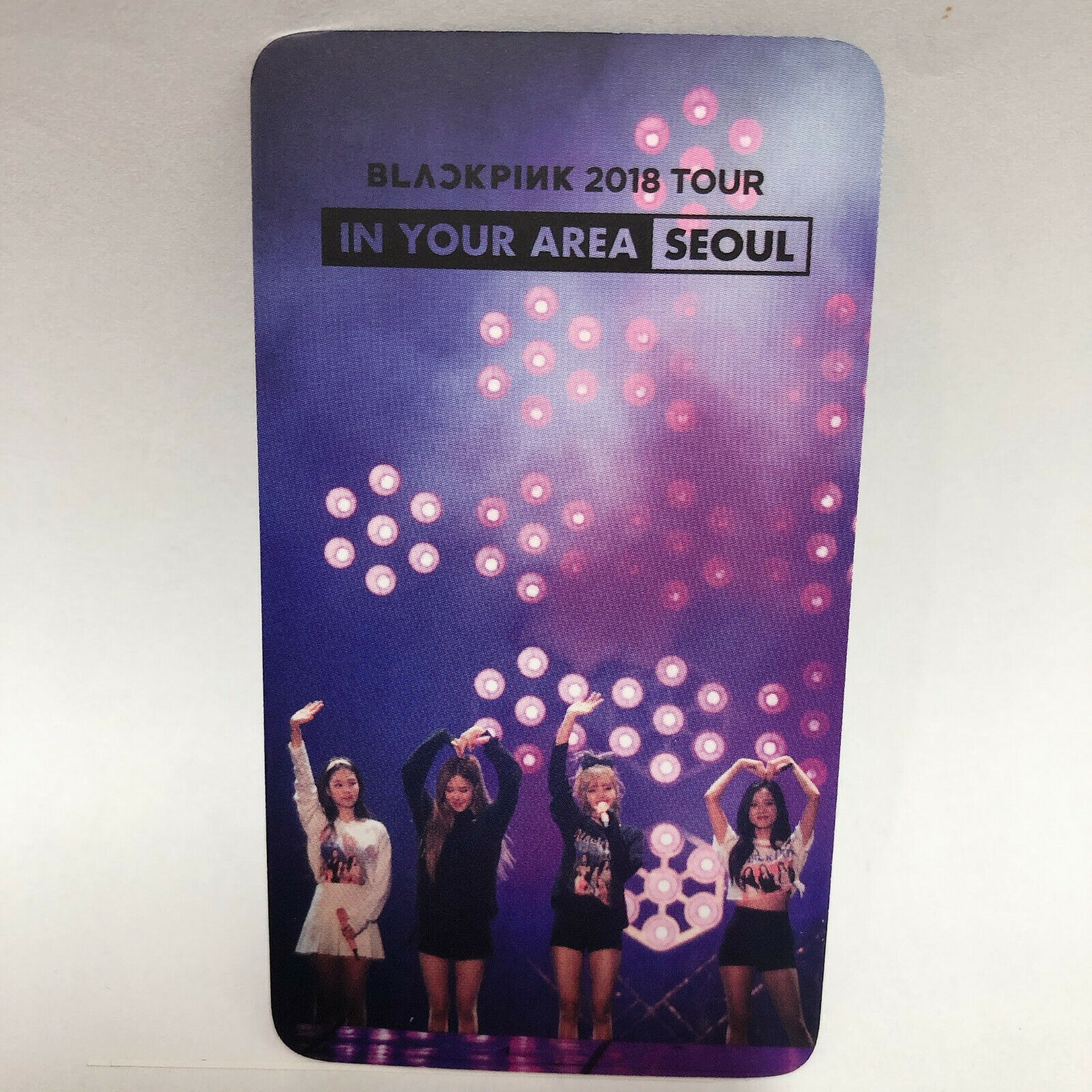 Blackpink Lisa Official 2018 Tour In Your Area Seoul DVD Photocard Kpop  Idol YG