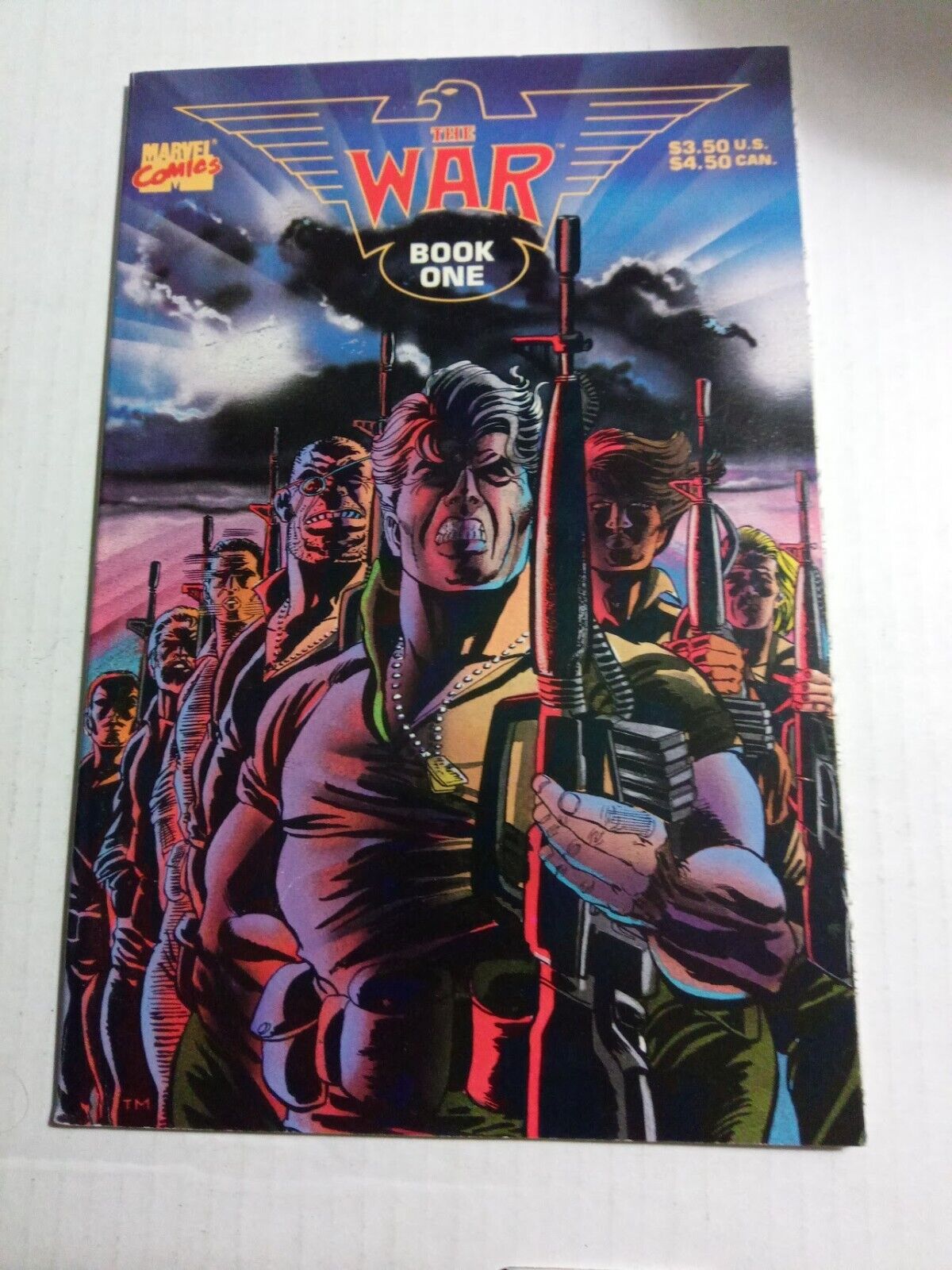 The War Book One 1989 Marvel Comics Graphic Novel