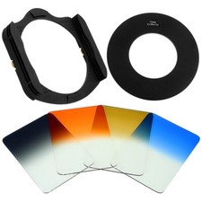 Filter Holder, 4x Grad Filters  72mm Lens Adapter Ring - Cokin X-Pro Compatible