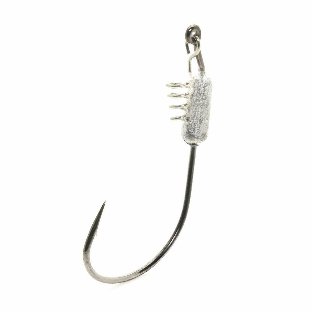Mustad 91768S18-2/0-3U Power Lock Plus Fishing Hook - 28º Wide Gap, Spring Keeper, 1/8 Oz Weight - View #5