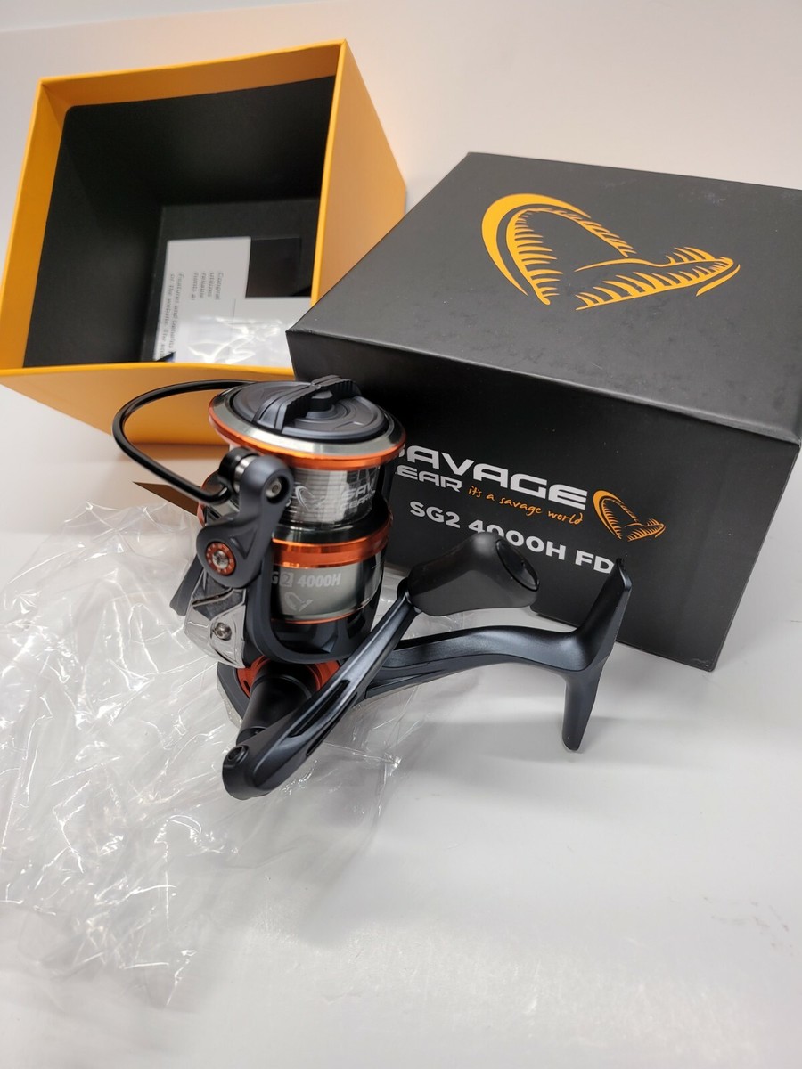 Savage Gear SG2-4000H FD 5+1BB Fishing Spinning Reel Stainless Steel  Bearings | eBay