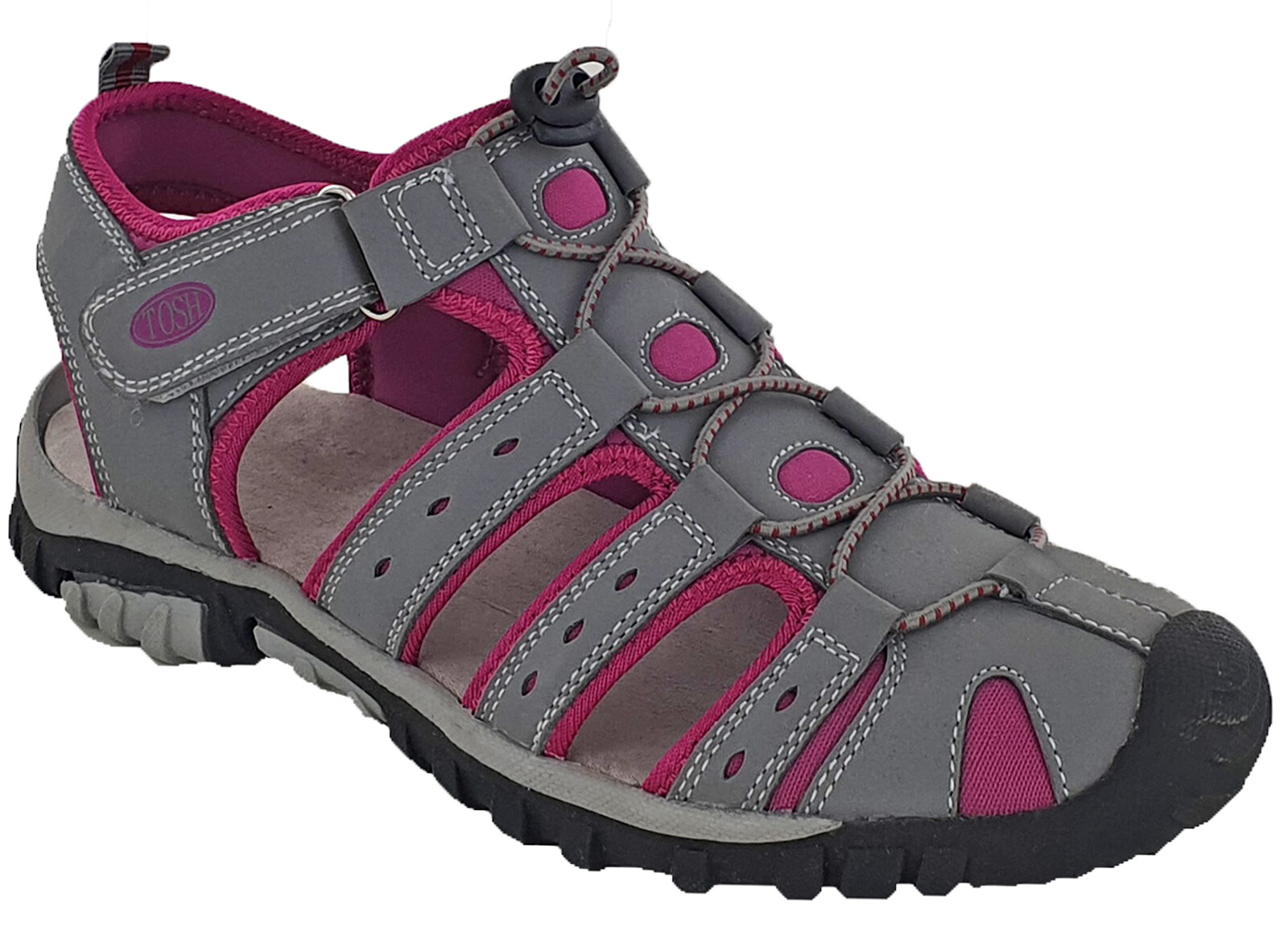 Womens Walking Sports Sandals Sea Shoes Hiking Closed Toe Twin Strap