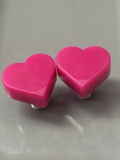 Grindstone Heart Stoppers Long Stem Skate Toe Stops Pair Hot Fuchsia Pair