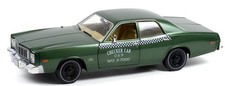 GREENLIGHT,PLYMOUTH Fury Checker Cab 069 WO.3-7000 1976 THE BEVERLY HILLS COP...